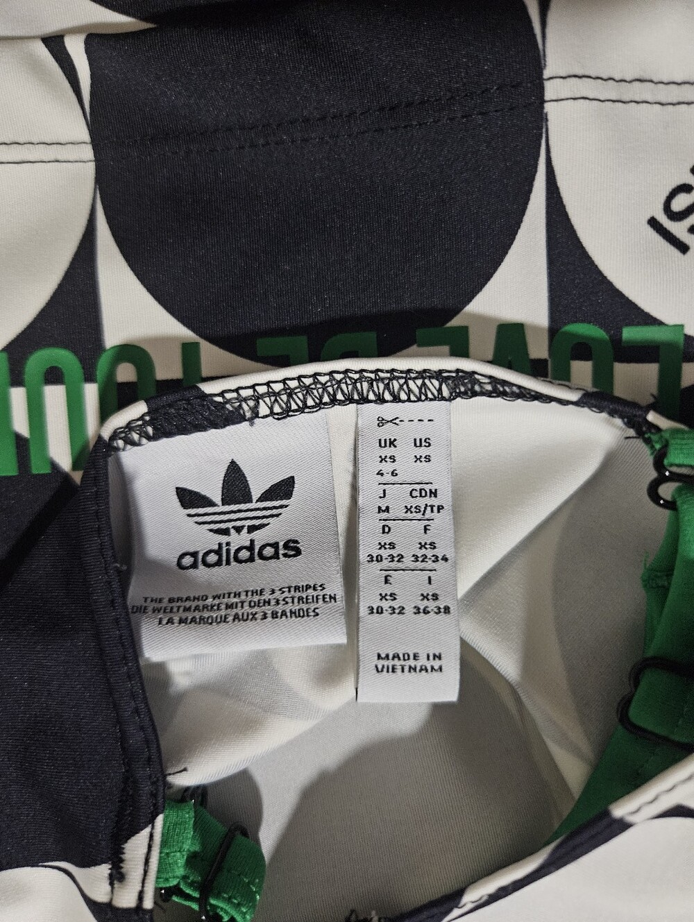 Rich Mnisi x Adidas "Love Unites" 2 Piece Top XS - Picture 8 of 9